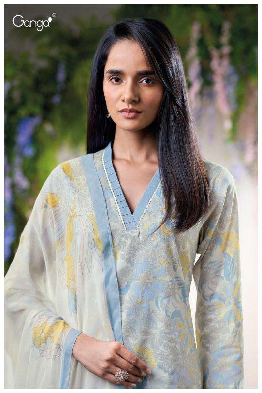 Ganga thalira 3657 Bangalore dress material suppliers