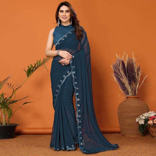 GC bright georgette sarees wholesale Bangalore