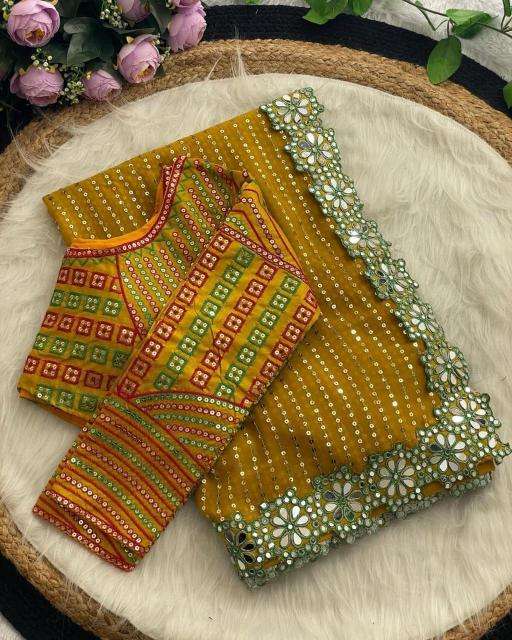 GC pure soft georgette Bulk saree suppliers