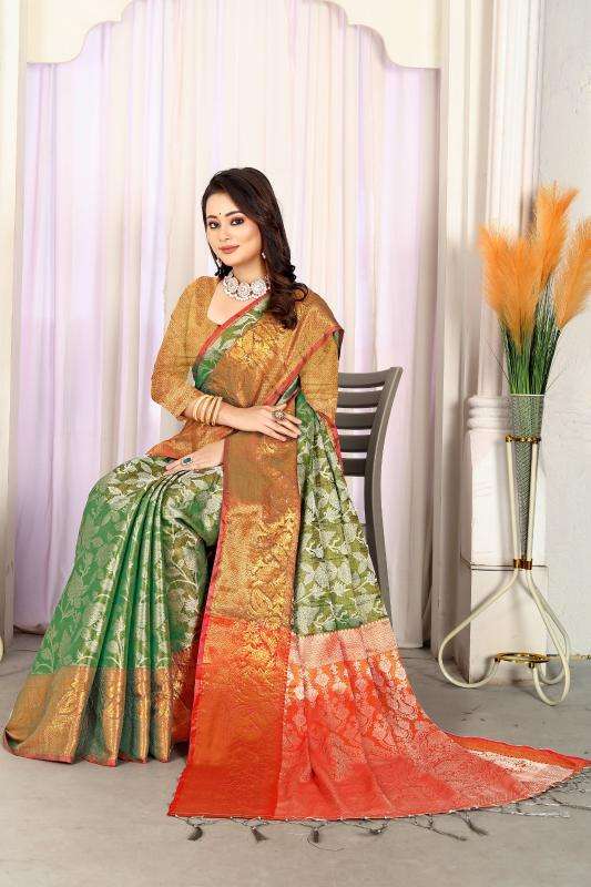 GC soft banarasi silk Indian Saree Manufacturers