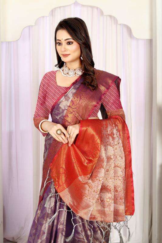 GC soft banarasi silk Indian Saree Manufacturers