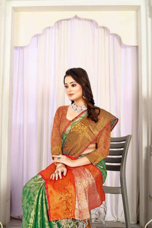 GC soft banarasi silk Indian Saree Manufacturers