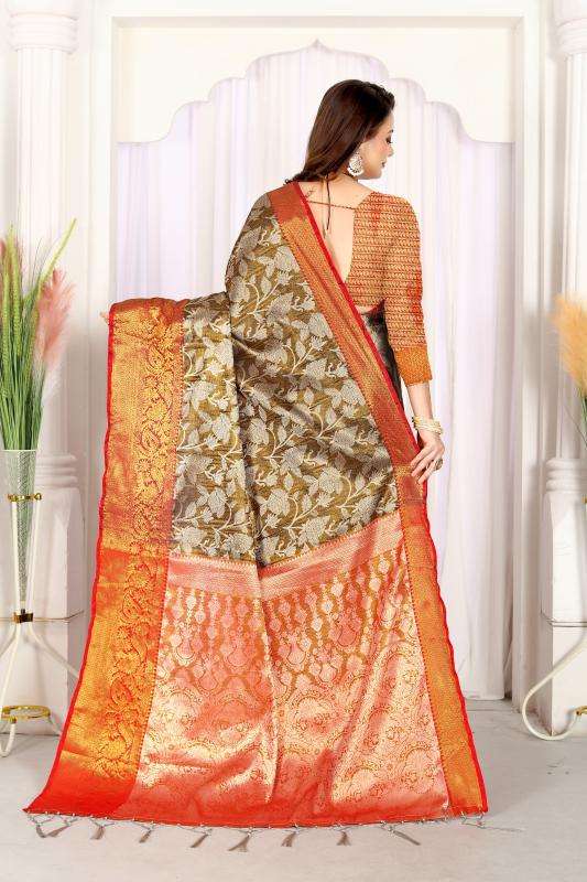 GC soft banarasi silk Indian Saree Manufacturers