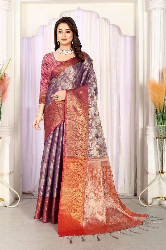 GC soft banarasi silk Indian Saree Manufacturers