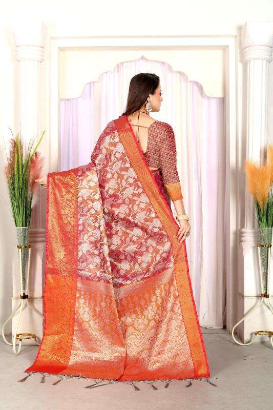 GC soft banarasi silk Indian Saree Manufacturers