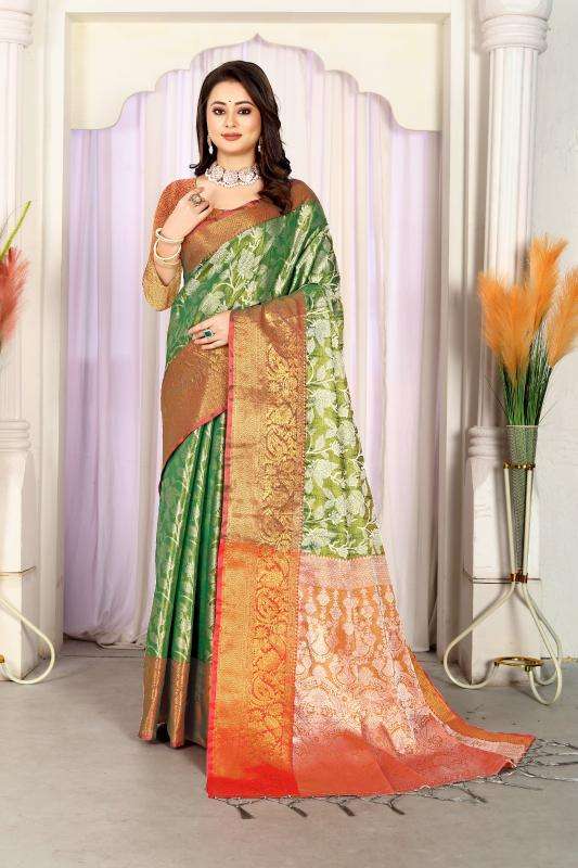 GC soft banarasi silk Indian Saree Manufacturers