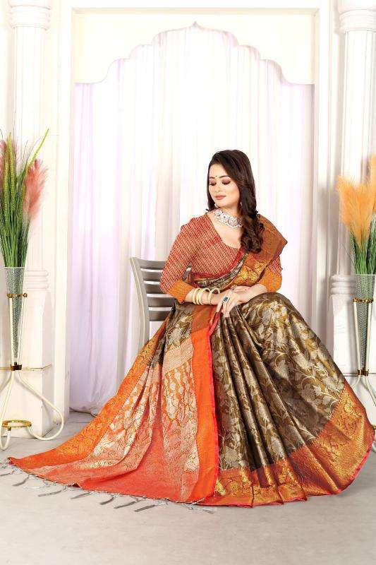 GC soft banarasi silk Indian Saree Manufacturers