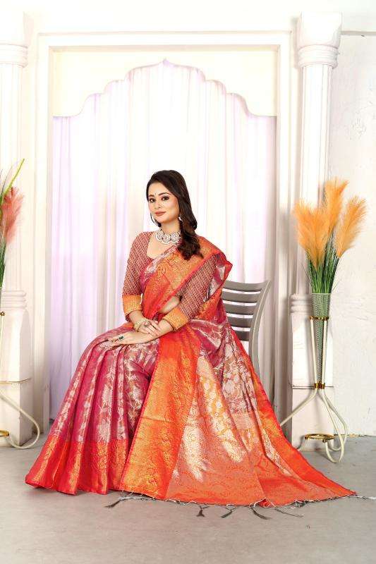 GC soft banarasi silk Indian Saree Manufacturers