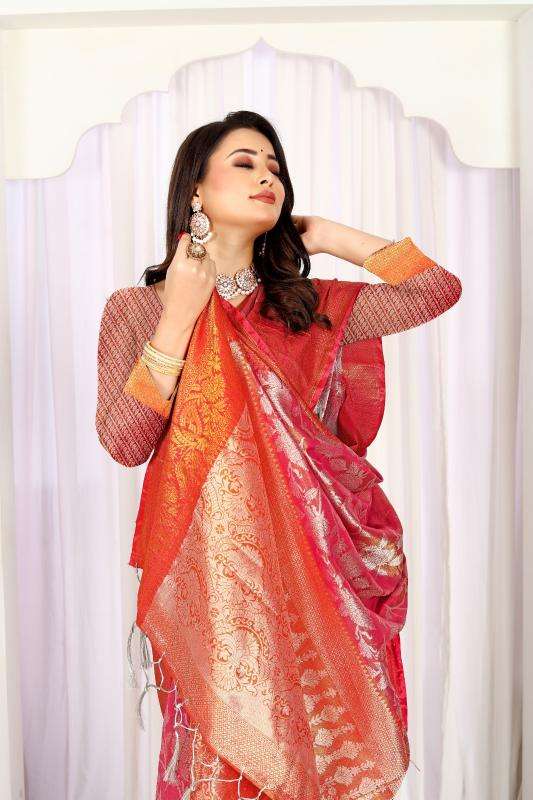 GC soft banarasi silk Indian Saree Manufacturers