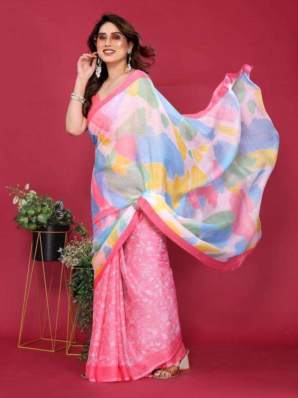 GC soft chiffon printed Printed saree wholesale in Kolkata