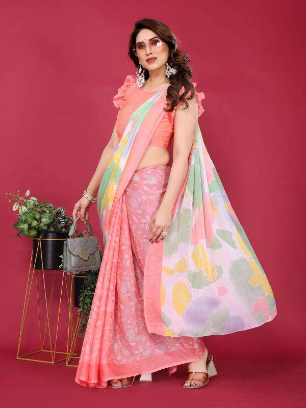GC soft chiffon printed Printed saree wholesale in Kolkata