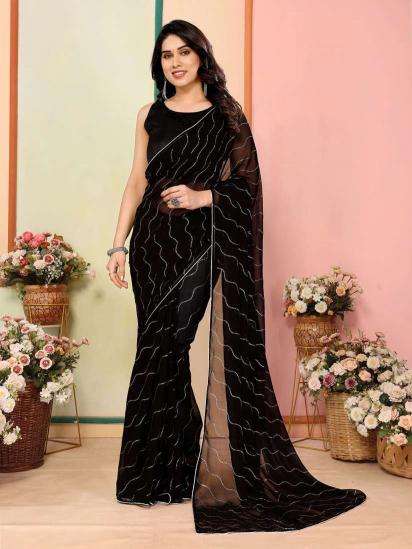 GC soft georgette silk Saree wholesalers in Surat