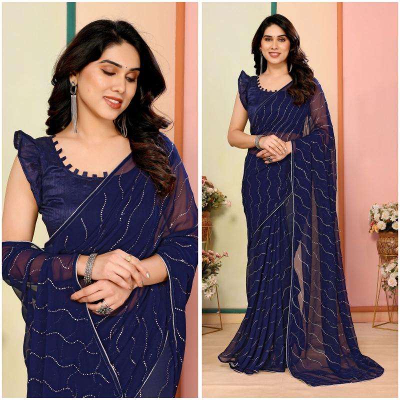 GC soft georgette silk Saree wholesalers in Surat