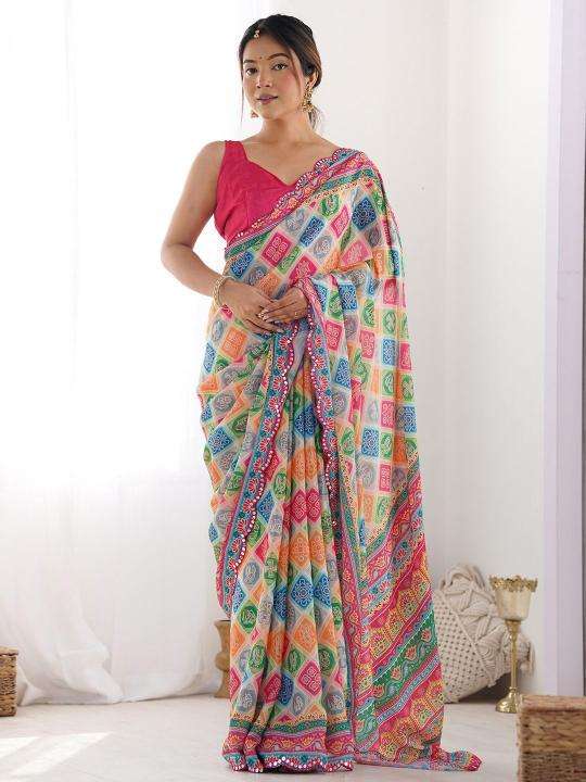 GC soft georgette silk Surat saree wholesale market in Delhi