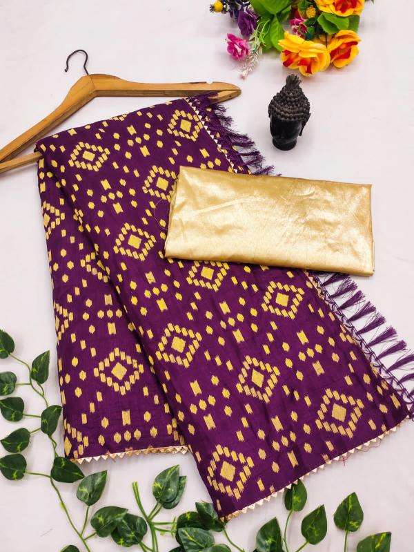 GC soft kumari silk khadi print Indian saree wholesale