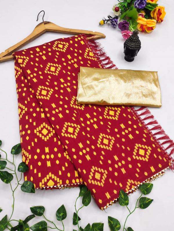 GC soft kumari silk khadi print Indian saree wholesale