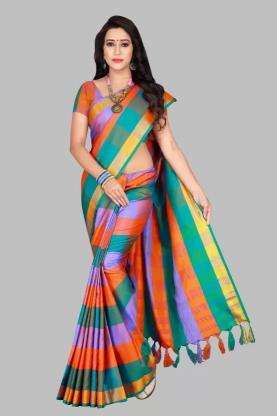 GC upada silk multi colour Kolkata saree wholesale suppliers