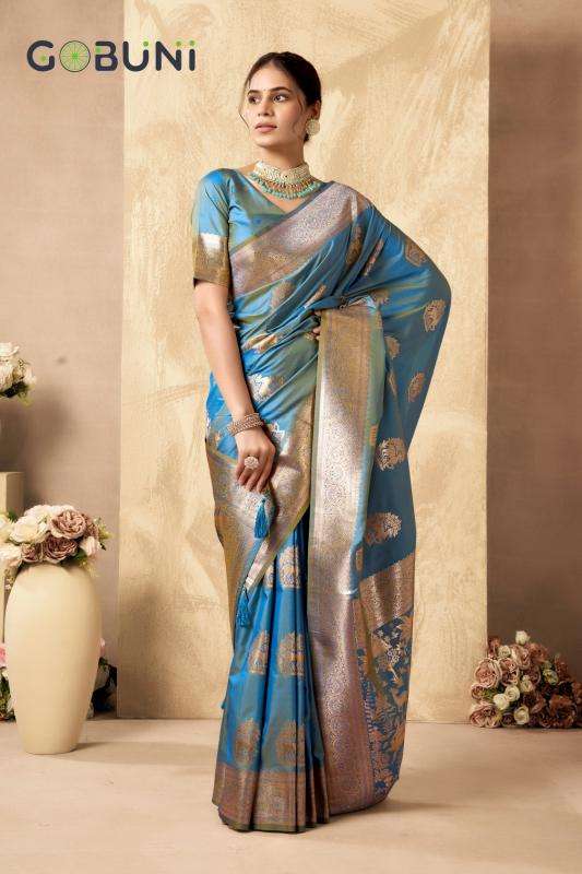 Gobuni sabyasachi rich silk pallu Designer sarees in bulk