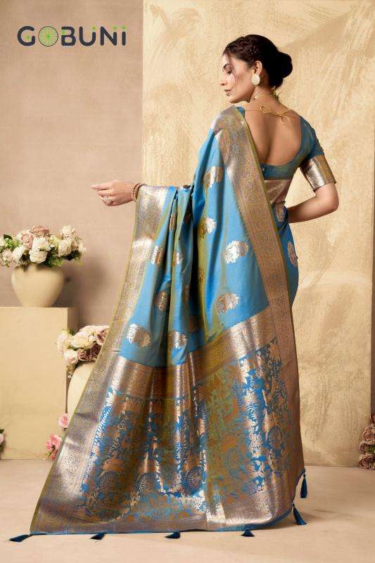 Gobuni sabyasachi rich silk pallu Designer sarees in bulk