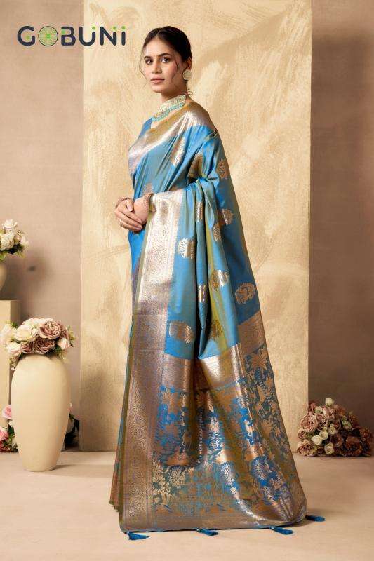 Gobuni sabyasachi rich silk pallu Designer sarees in bulk