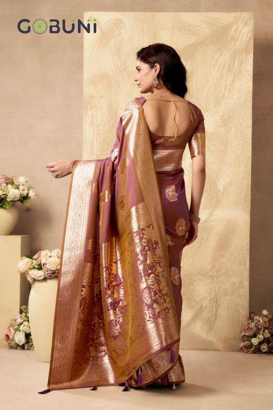 Gobuni sabyasachi rich silk pallu Designer sarees in bulk