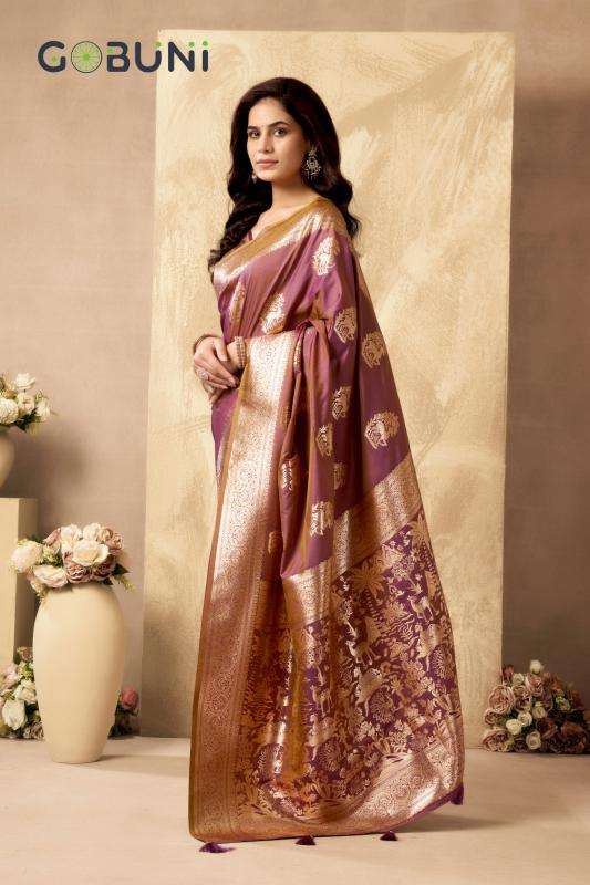 Gobuni sabyasachi rich silk pallu Designer sarees in bulk