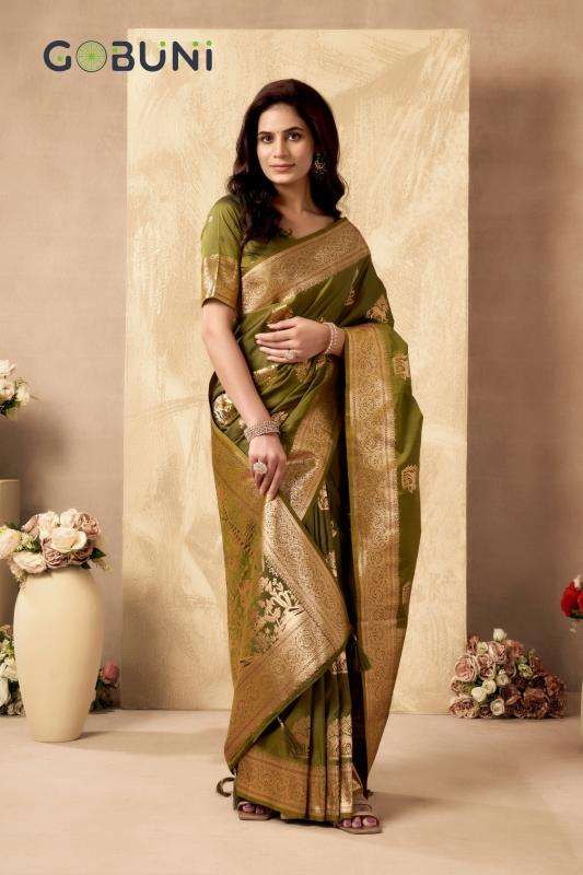Gobuni sabyasachi rich silk pallu Designer sarees in bulk