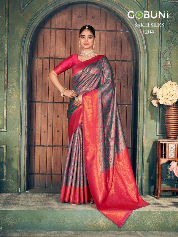 Gobuni sakhi Saree wholesalers in Chandni Chowk