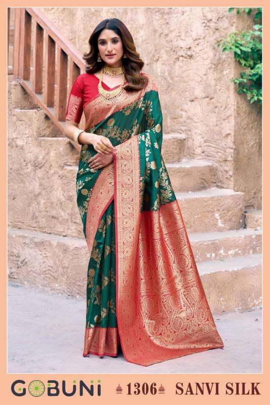 Gobuni sanvi silk Saree wholesaler in Kolkata