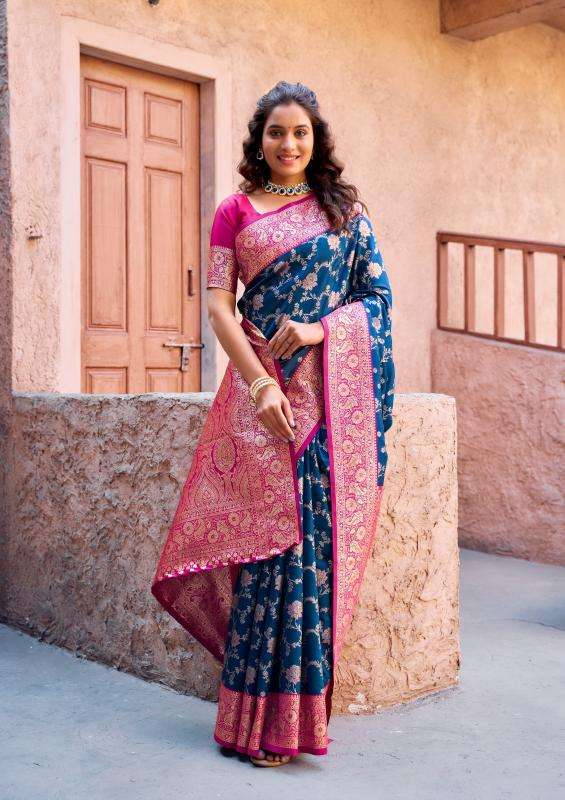 Gobuni sanvi silk Saree wholesaler in Kolkata