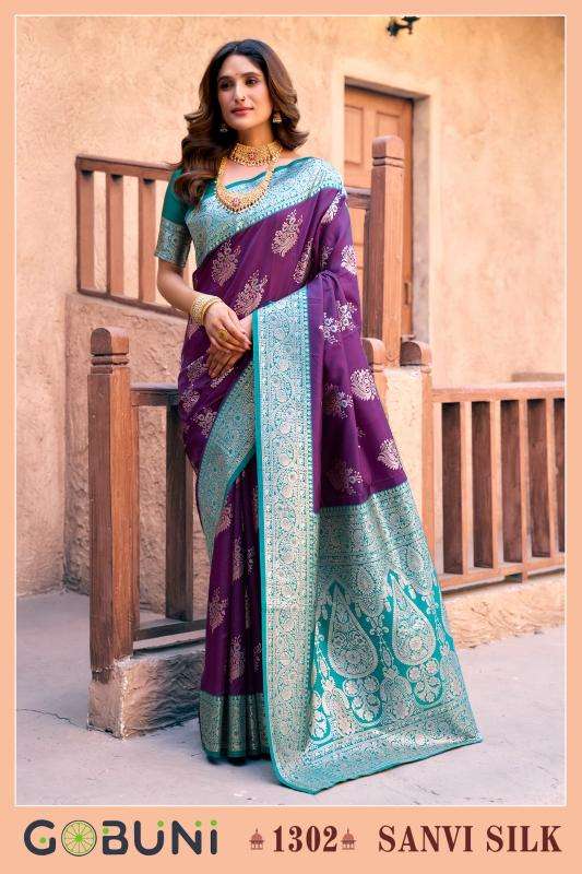 Gobuni sanvi silk Saree wholesaler in Kolkata