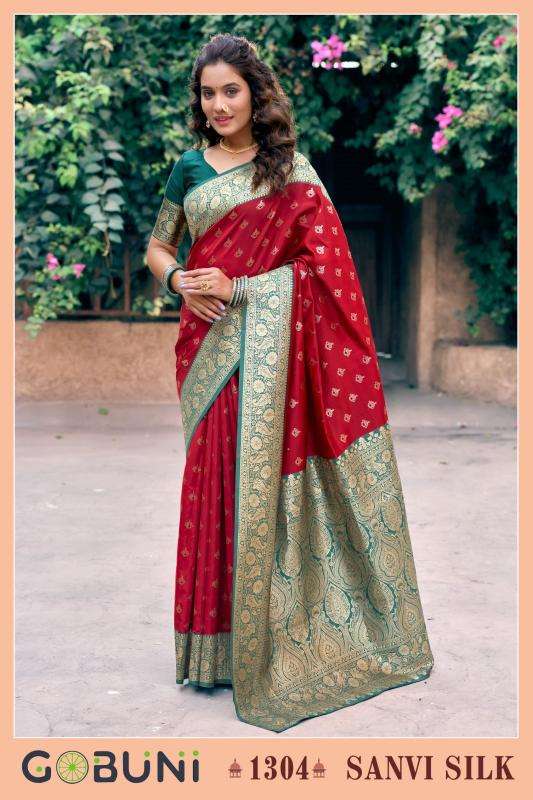Gobuni sanvi silk Saree wholesaler in Kolkata