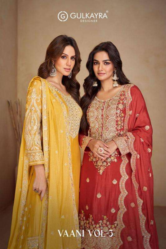 Gulkayra designer vaani vol 3 Wholesale Salwar kameez
