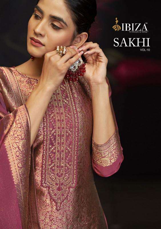 Ibiza sakhi vol 10 Surat dress material wholesalers in Kolkata