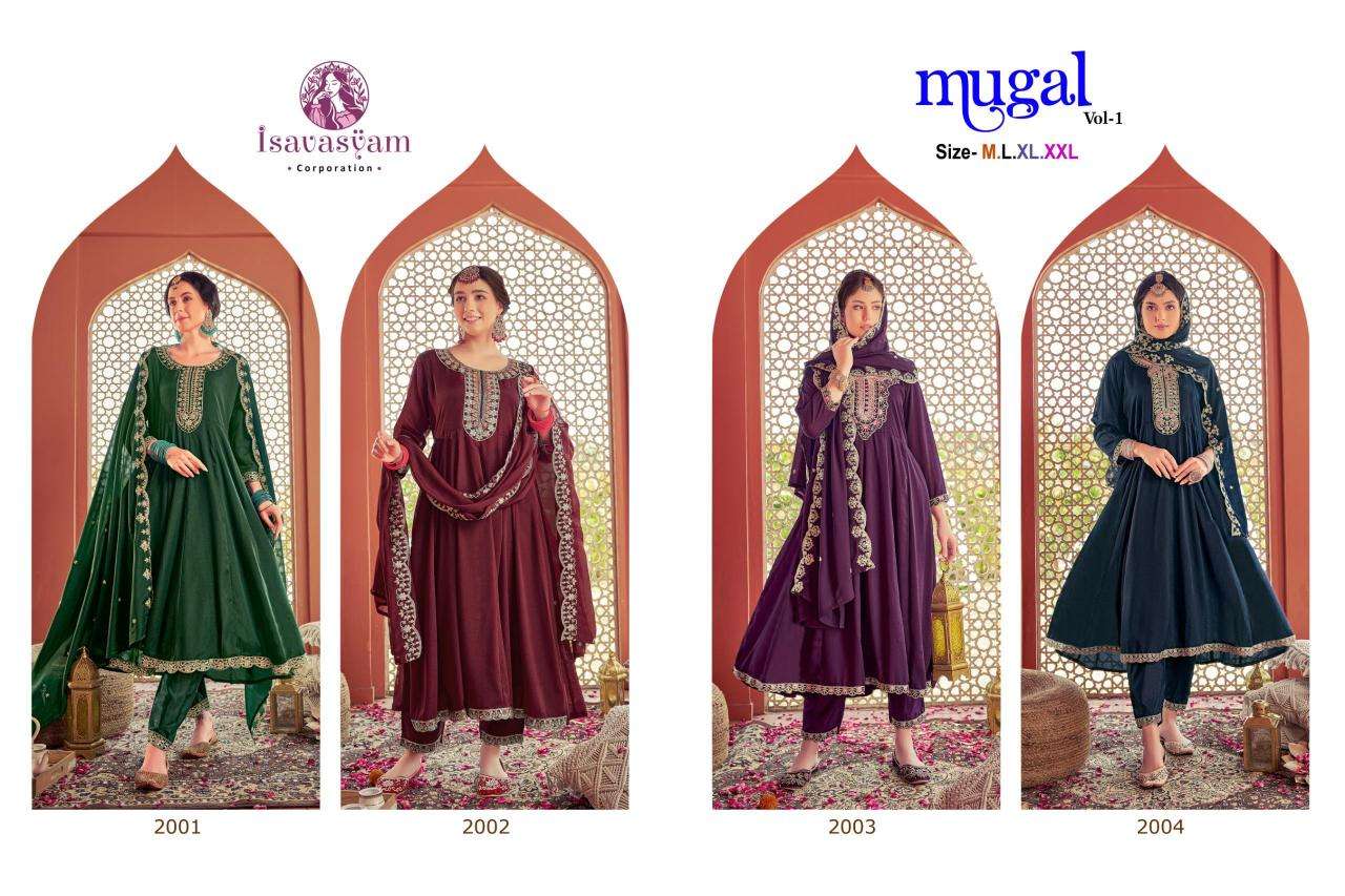 Isavasyam corporation mugal vol-01 indian chikankari kurti