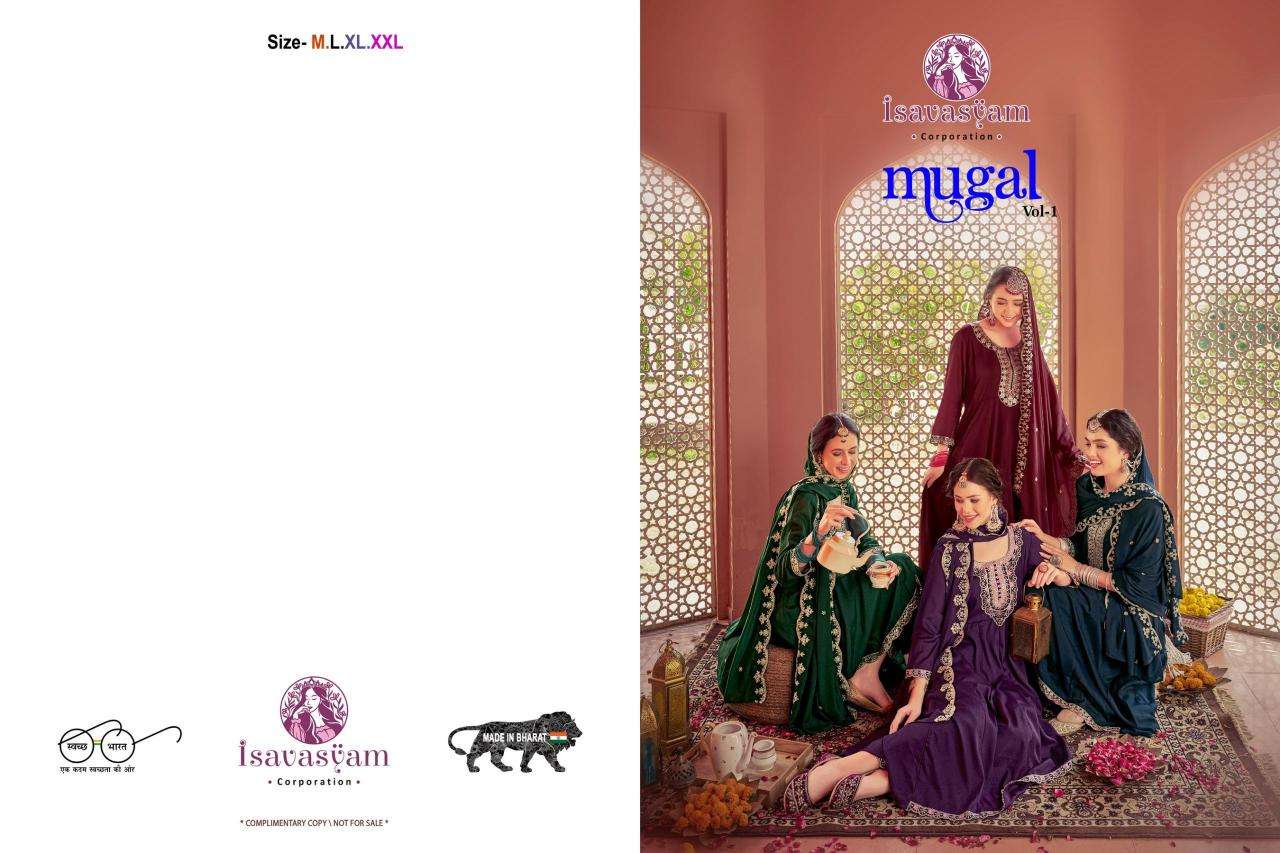 Isavasyam corporation mugal vol-01 indian chikankari kurti
