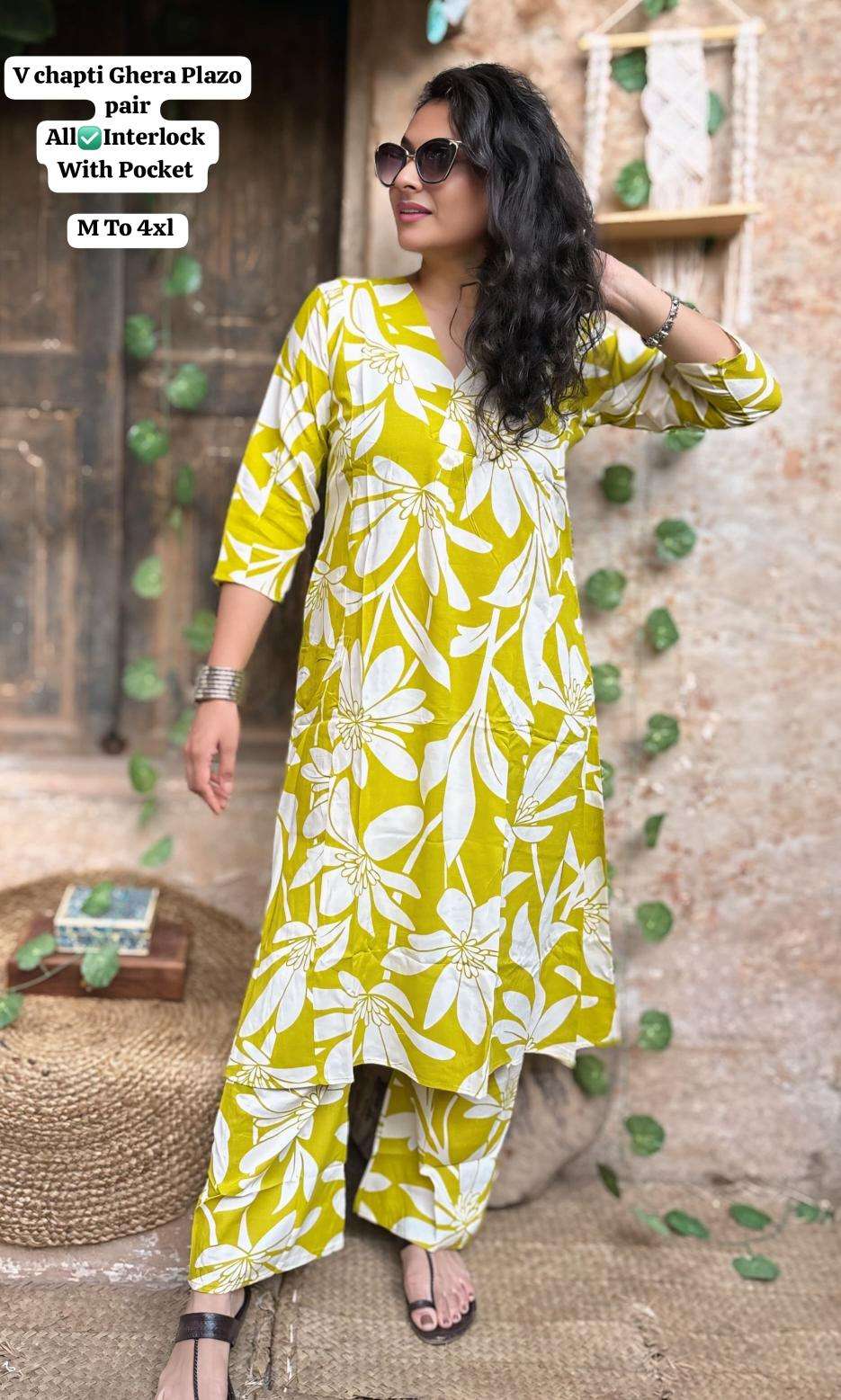 Jaipuri cotton coord set Kurti wholesalers in Gujarat