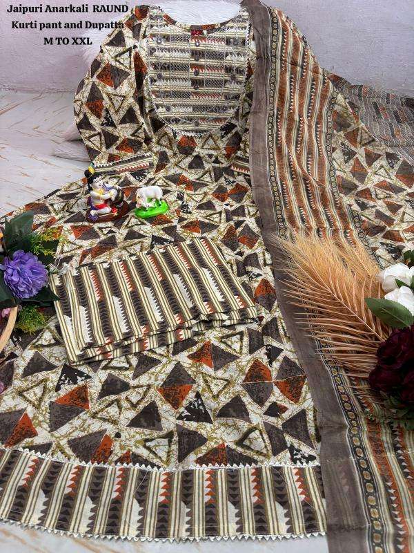 K k presents anarkali Designer Kurti manufacturer in Hyderabad