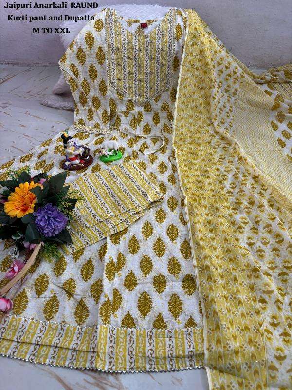 K k presents anarkali Designer Kurti manufacturer in Hyderabad