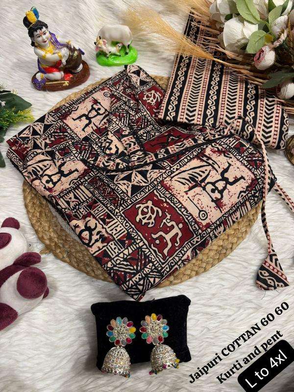K k pure cotton print top Kurti exporter in Hyderabad