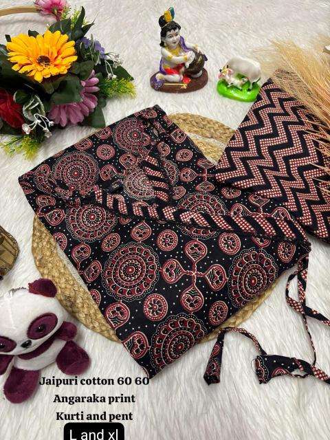 K k pure cotton print top Kurti exporter in Hyderabad