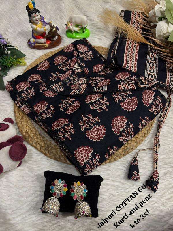 K k pure cotton print top Kurti exporter in Hyderabad