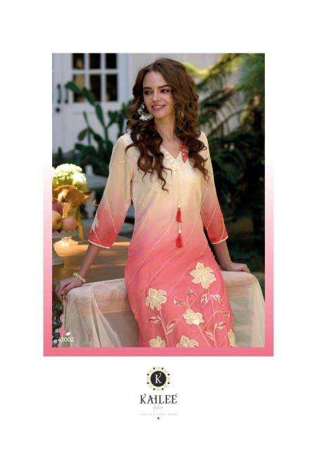 Kailee fashion suroor indian kimono style kurtis plus size