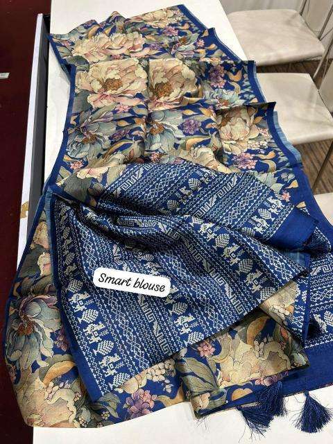 Kalamkari digital print floral Surat Saree online