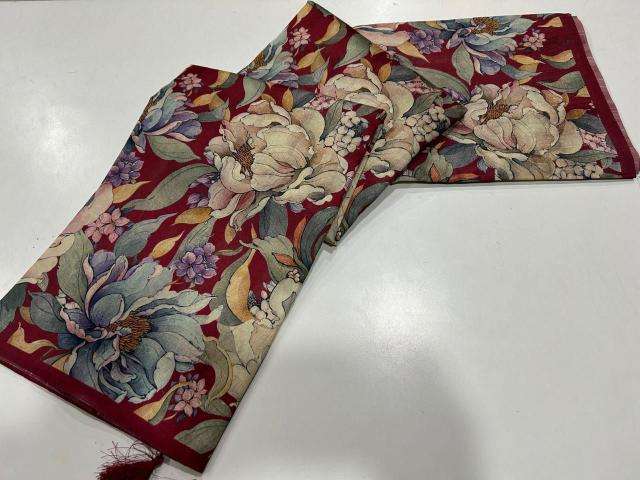 Kalamkari digital print floral Surat Saree online