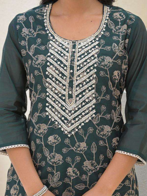 Kalki chanderi  Wholesale Kurti manufacturer