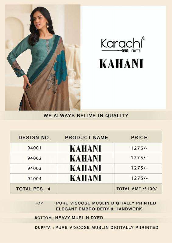 Karachi kahani Wholesale dress materials in Hyderabad