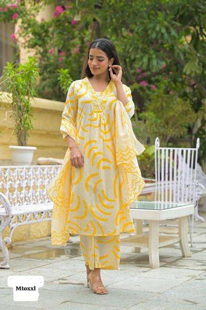 Karma cotton fabric V neck 3 Kurti suppliers in Mumbai for online business