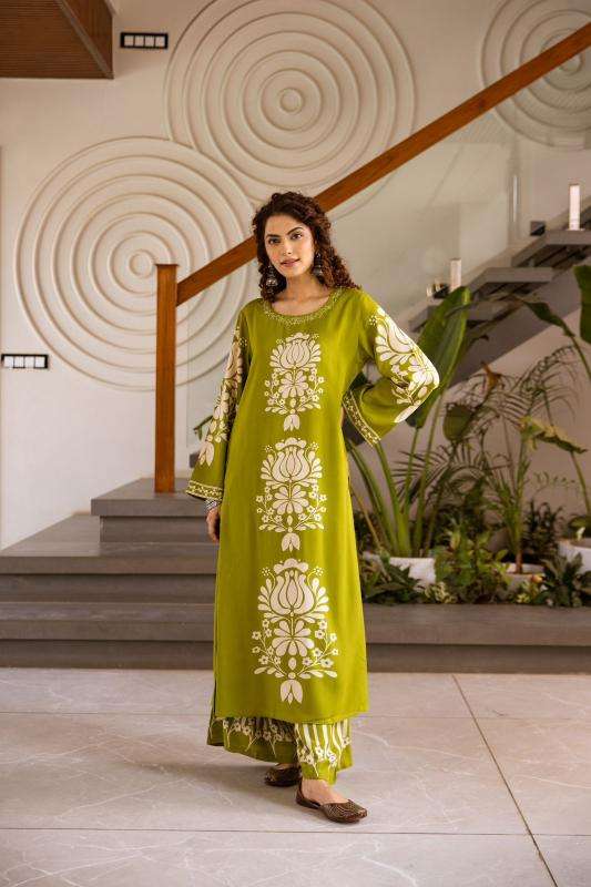 Karma german rayon printed Kurti factory in Ahmedabad