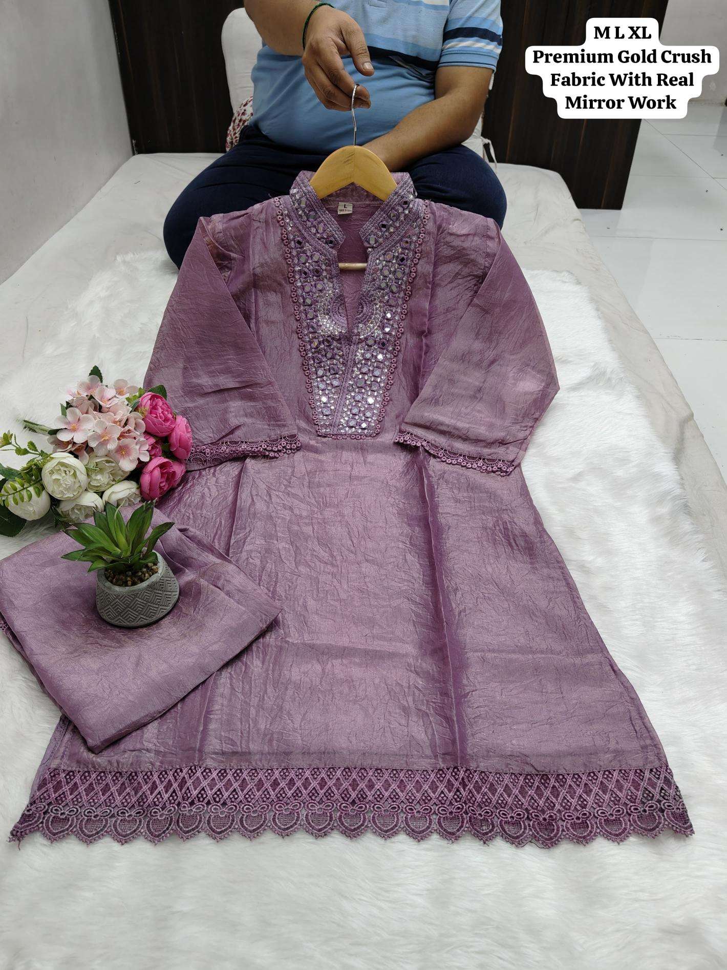 Karma party wear coord set indian dress kurti design